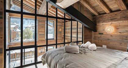 Magnífico chalet con piscina, hammam y acceso a pistas a 150m