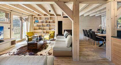 Geräumiges Chalet nahe den Pisten mit Sauna und WiFi, Haustiere erlaubt