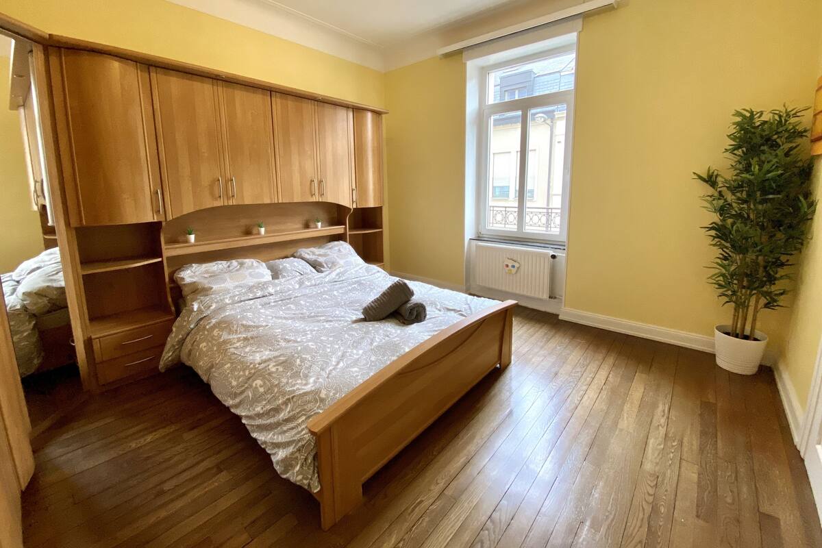 Townhouse | 3 kamar tidur, tirai kedap cahaya, dan setrika/meja setrika
