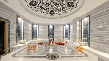 Couples treatment room(s), Turkish bath/hammam, body treatments