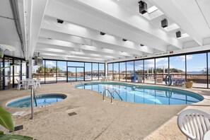 Indoor pool, a heated pool