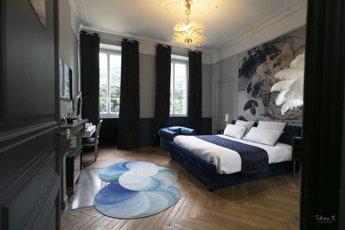 Deluxe tweepersoonskamer, en-suite badkamer (Escale Romantique) | 1 slaapkamer