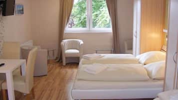 Ropa de cama hipoalergénica, wifi gratis y ropa de cama