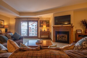 Condo, 1 Bedroom | Living area | Flat-screen TV