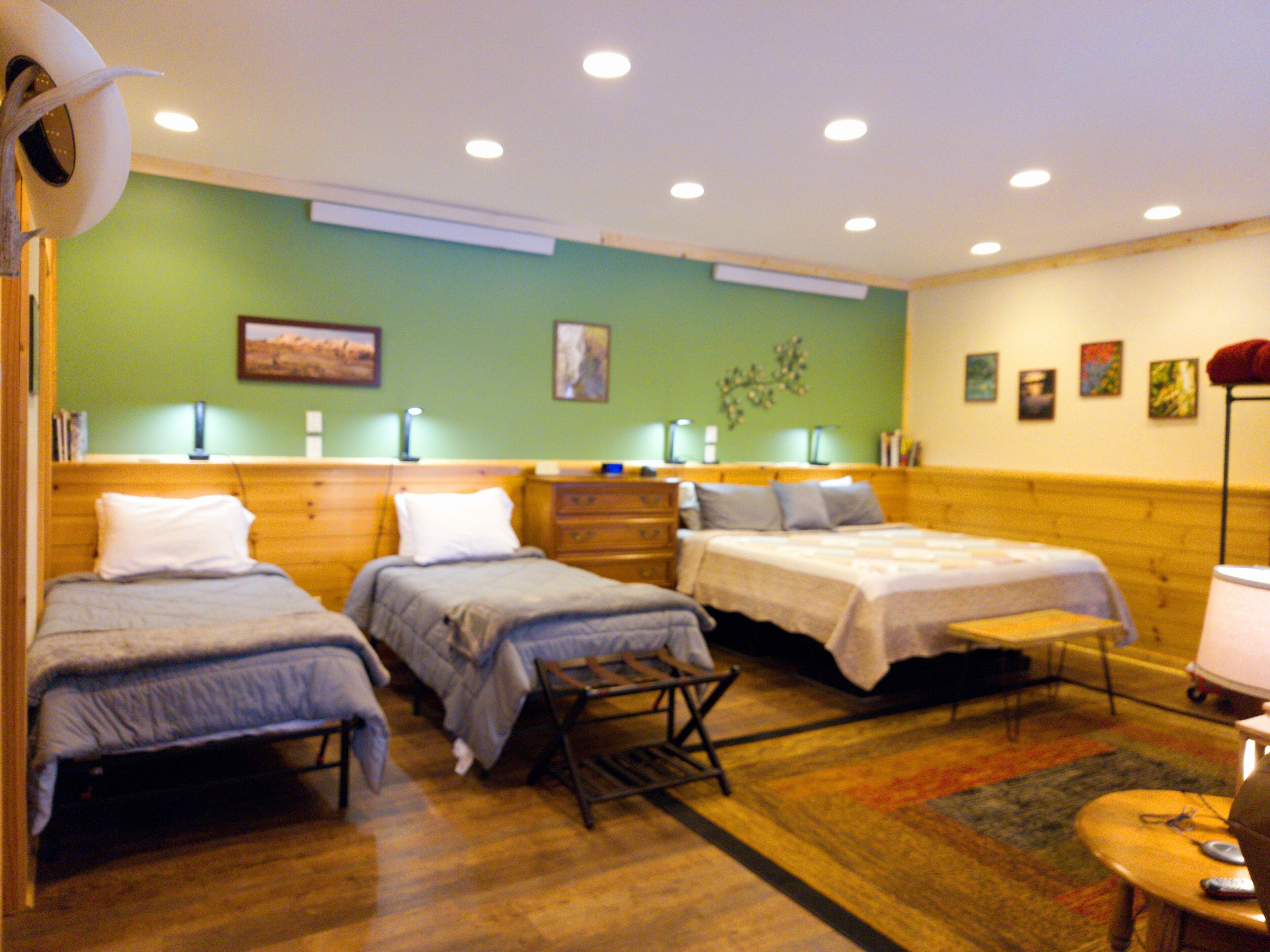 1 chambre, fer et planche à repasser, lit parapluie, Wi-Fi gratuit