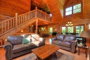 Smart TV, chimenea, videojuegos y reproductor de DVD 