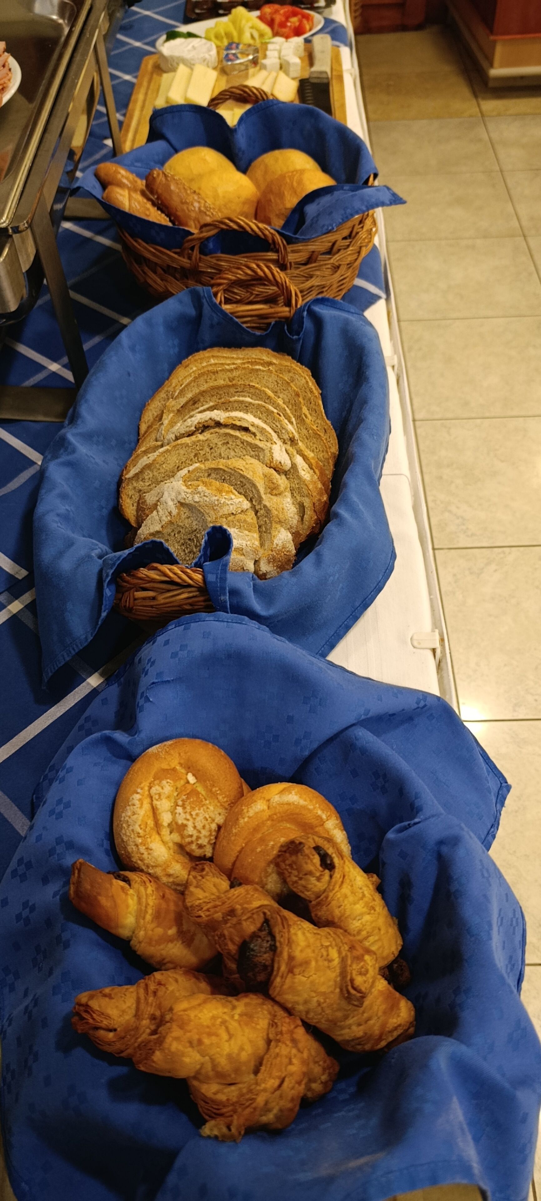 Frokostbuffé er inkludert hver dag