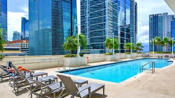 Una piscina climatizada