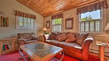 TV, fireplace, DVD player