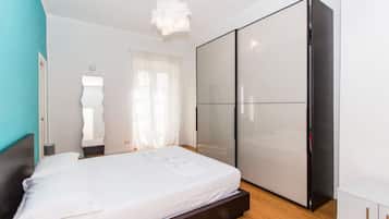 4 dormitorios, tabla de planchar con plancha, wifi y ropa de cama