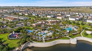 Exterior - Solara Resort 4 Bedroom Private Pool Townhome (Kissimmee)