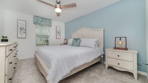 5 bedrooms, iron/ironing board, free WiFi, bed sheets