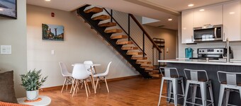 Modern condo near the heart of downtown La Crosse and all it has to offer!