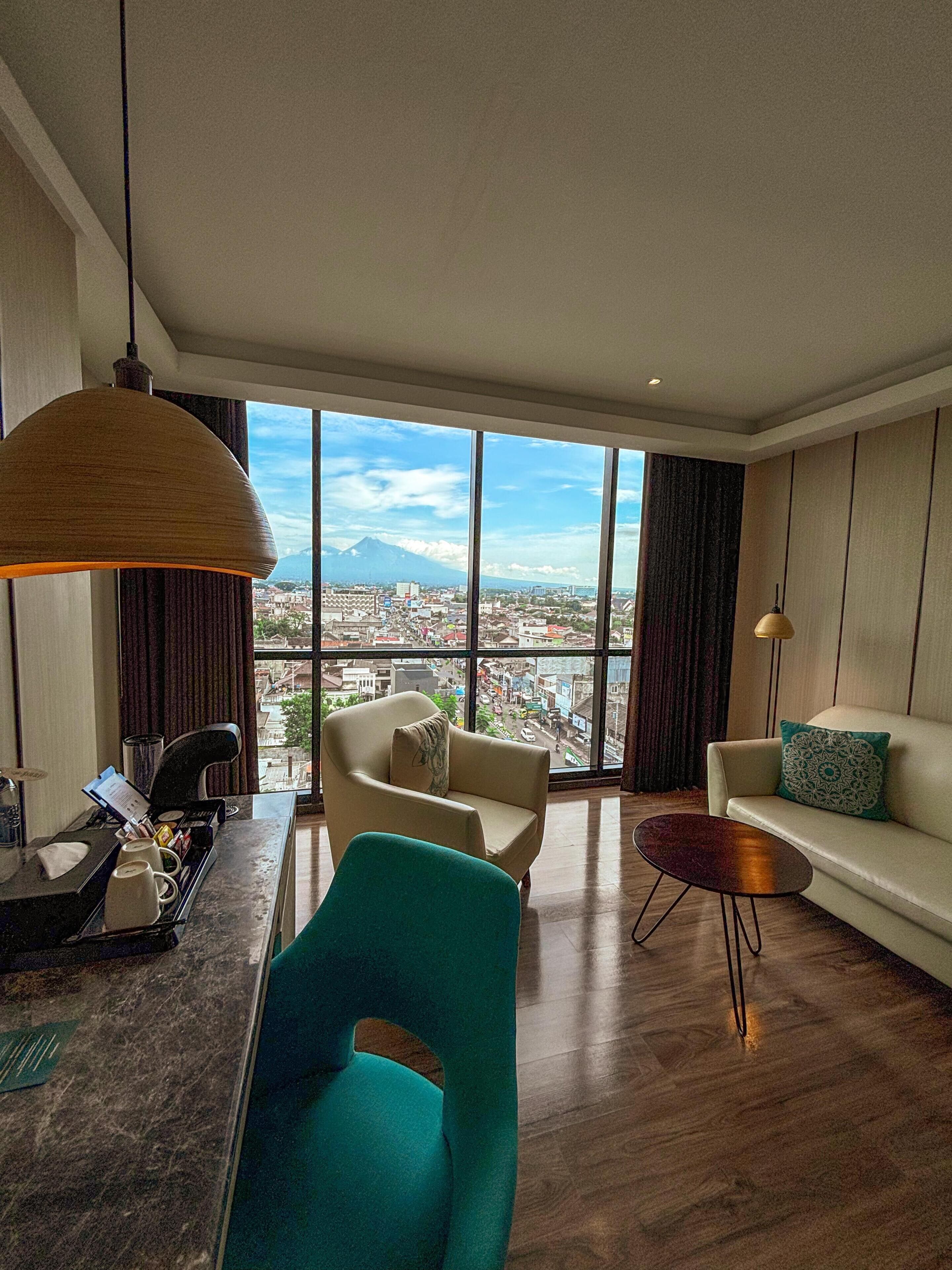 Quarto casal grand, 1 cama King | Vista para a montanha