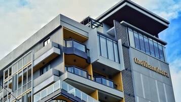 Fassade der Unterkunft