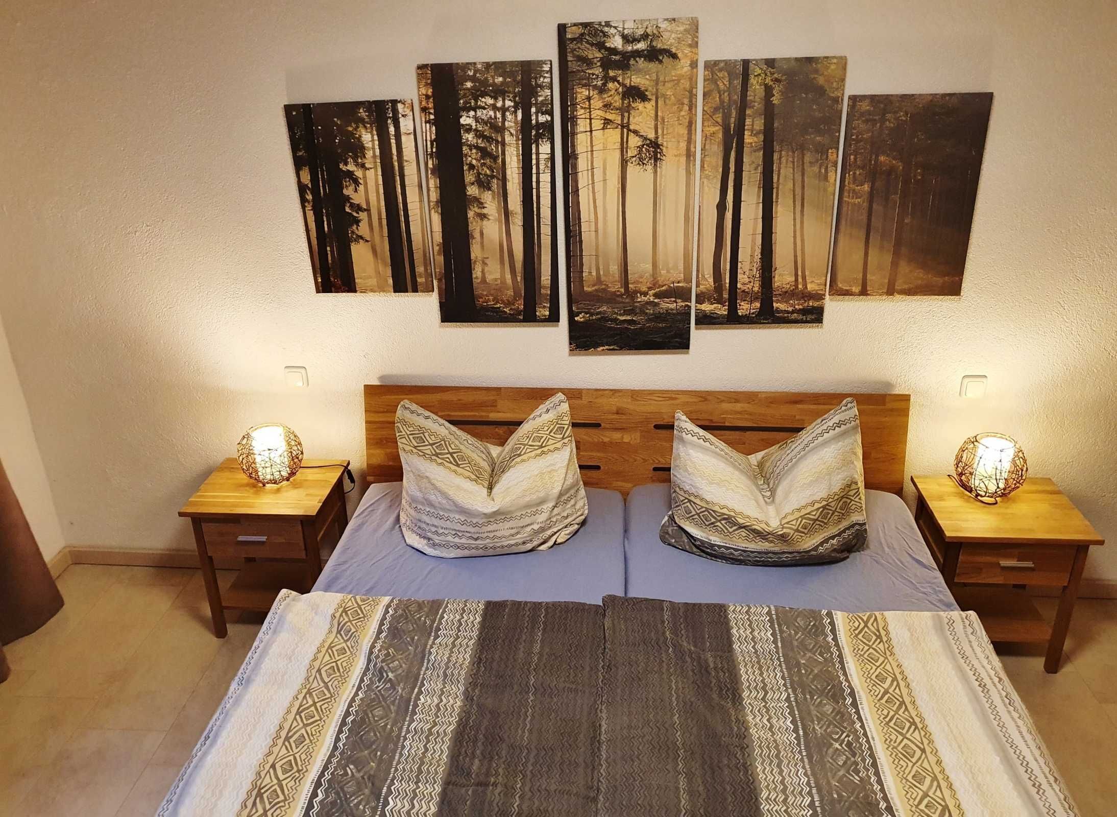 2 Schlafzimmer, Reisekinderbett, WLAN