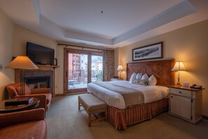 Studio | Iron/ironing board, free WiFi, bed sheets - Slopeside Studio Unit With Kitchenette Studio Bedroom Condo - No Cleaning Fee! by RedAwning (Crested Butte)