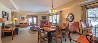 Wheelchair Accessible 2-Bedroom Slopeside Condo - No Cleaning Fee! by RedAwning