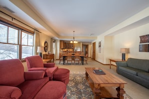 Condo, 2 Bedrooms | Living area - Wheelchair Accessible 2-Bedroom Slopeside Condo - No Cleaning Fee! by RedAwning (Crested Butte)