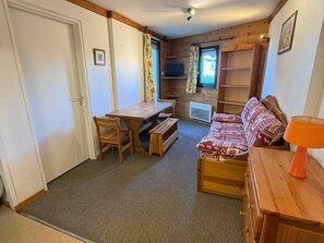 TV - 2-room 27m² at foot of slopes, Les Adrets-Prapoutel (Les Adrets-Prapoutel)