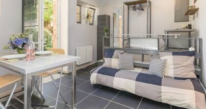 Cozy Urban Studio Near Nantes with Private Garden & Bikes