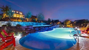 Una piscina climatizada