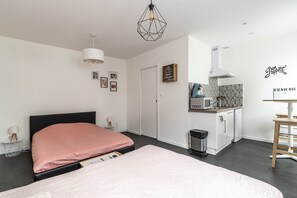 1 soverom, wi-fi, sengetøy og rullestolvennlig