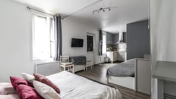 1 chambre, Wi-Fi, draps fournis
