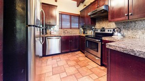 Condo, 4 Bedrooms | Private kitchen | Fridge, oven, coffee/tea maker, toaster - Mammoth Estates Condo - Near Village at Mammoth & Pet Friendly by RedAwning (Mammoth Lakes)