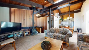 Condo, 4 Bedrooms | Living area - Mammoth Estates Condo - Near Village at Mammoth & Pet Friendly by RedAwning (Mammoth Lakes)