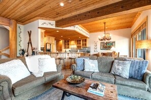 TV, fireplace, DVD player