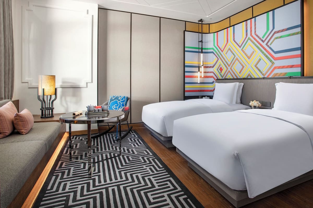 Literie de qualité supérieure, couette en duvet d'oie, minibar