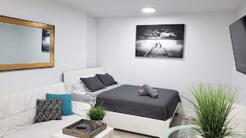 Iron/ironing board, free WiFi, bed sheets, wheelchair access