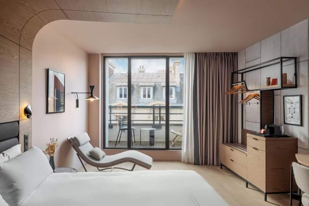 Premium bedding, memory-foam beds, minibar, in-room safe