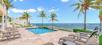 In Harmony: Beachfront Villa w/Private Pool, Outdoor Kitchen, & Free Kayak!