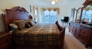 5 bedrooms, in-room safe, iron/ironing board, WiFi