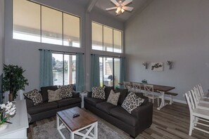 TV, video games, DVD player