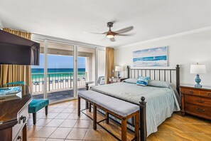 2 bedrooms, iron/ironing board, free WiFi, bed sheets - Destin Gulfgate 0203, Beachfront Condo in Heart of Destin! (Destin)