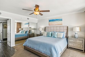 2 slaapkamers, een strijkplank/strijkijzer, wifi, beddengoed