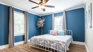 3 habitaciones, tabla de planchar con plancha y wifi gratis