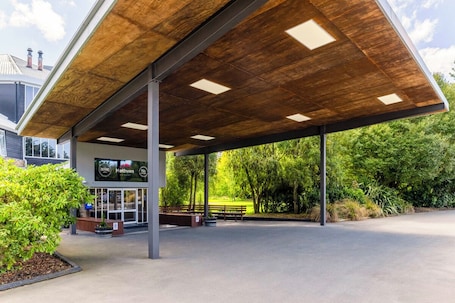 Front of property. Methven Resort