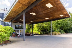 Fachada da propriedade