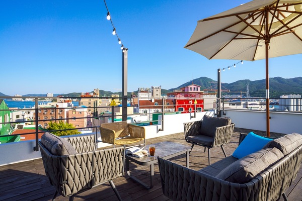Rooftop terrace
