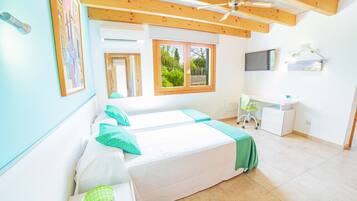 4 habitaciones, tabla de planchar con plancha y wifi gratis