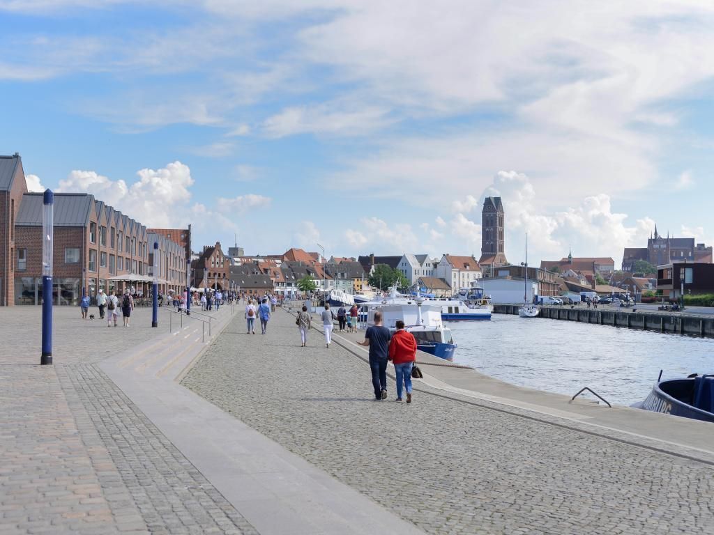 Hansestadt Wismar - Blick auf den Alten Hafen