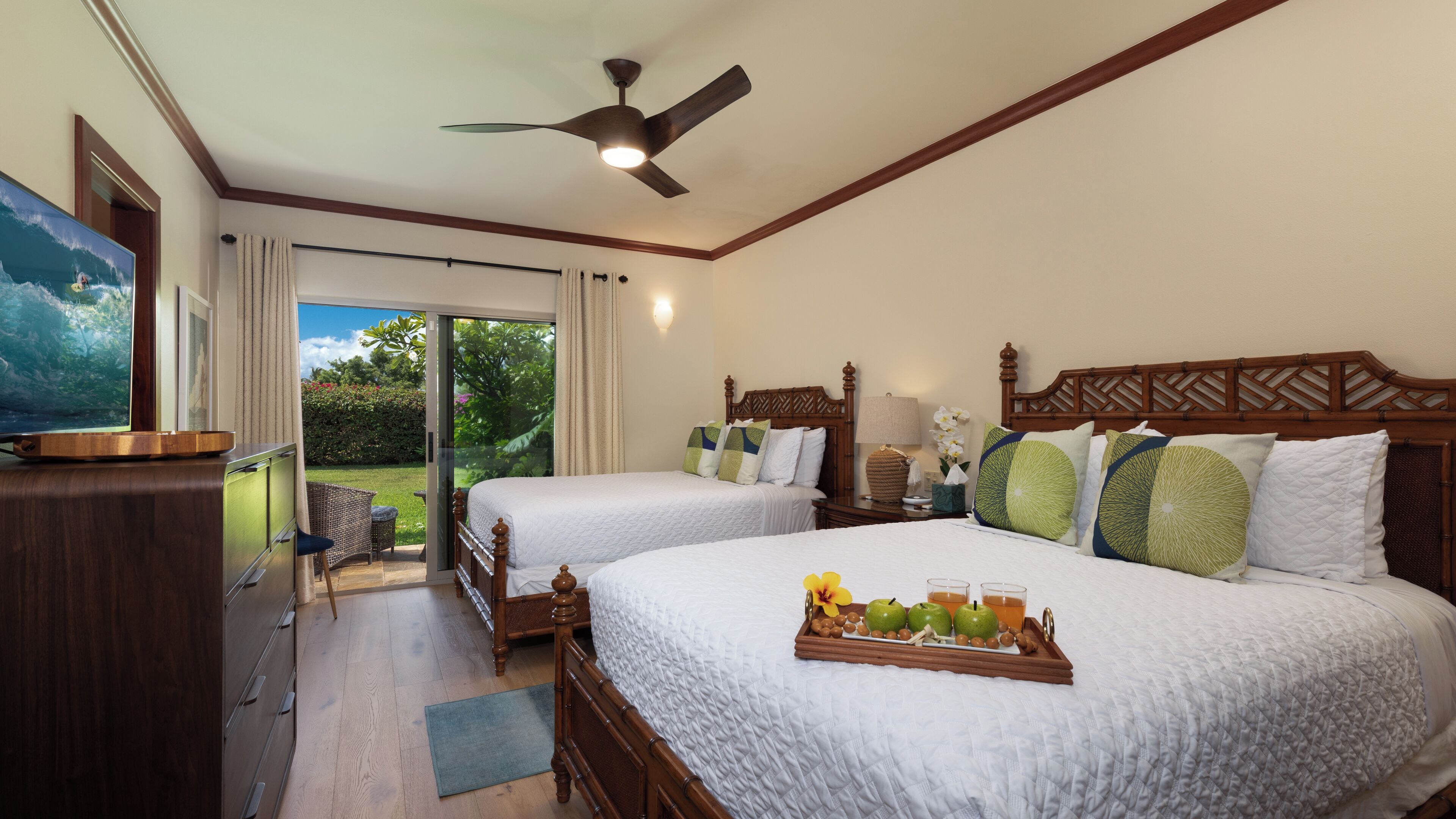 3 bedrooms, iron/ironing board, travel crib, WiFi