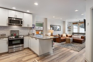 Fridge, microwave, oven, stovetop - Ski In Out Luxury Condo 2507 I Hot Tub I Gym I Ski Views I Best Price I Discounted Attractions (Winter Park)