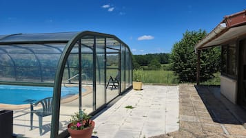 Udendørs pool, opvarmet pool