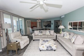 Smart-tv en een kantoor