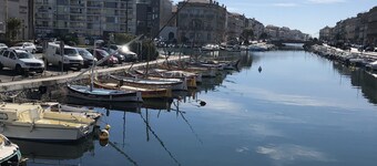 Cozy duplex apartment on the quays of Sète